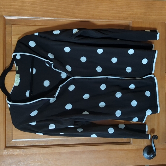 Women's 1X black and white sweater set - Picture 5 of 5